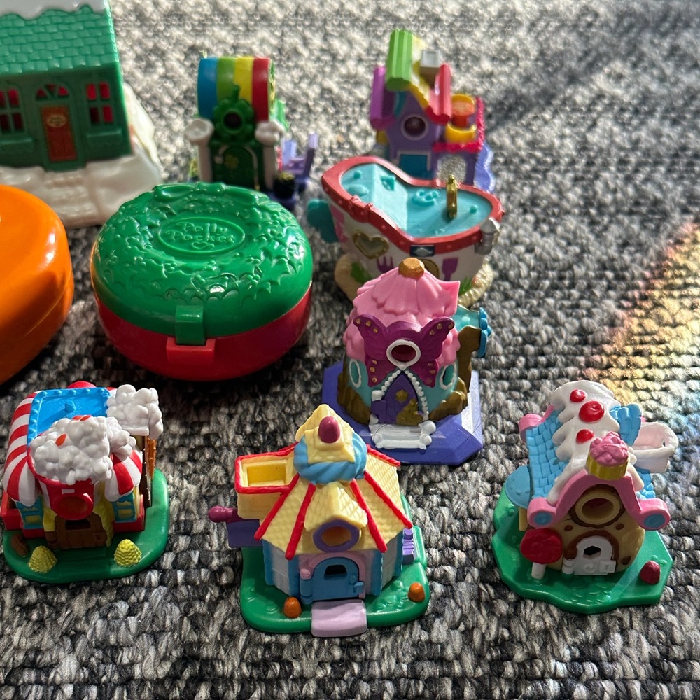 Polly Pocket & Nanables Playset Toys Colorful Miniature Bundle - Picture 3 of 8